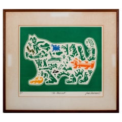 Jean Sariano "The Mexicat" Lithograph