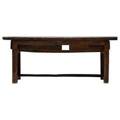 Antique Rustic Wabi Sabi Desk, France, 19th Century