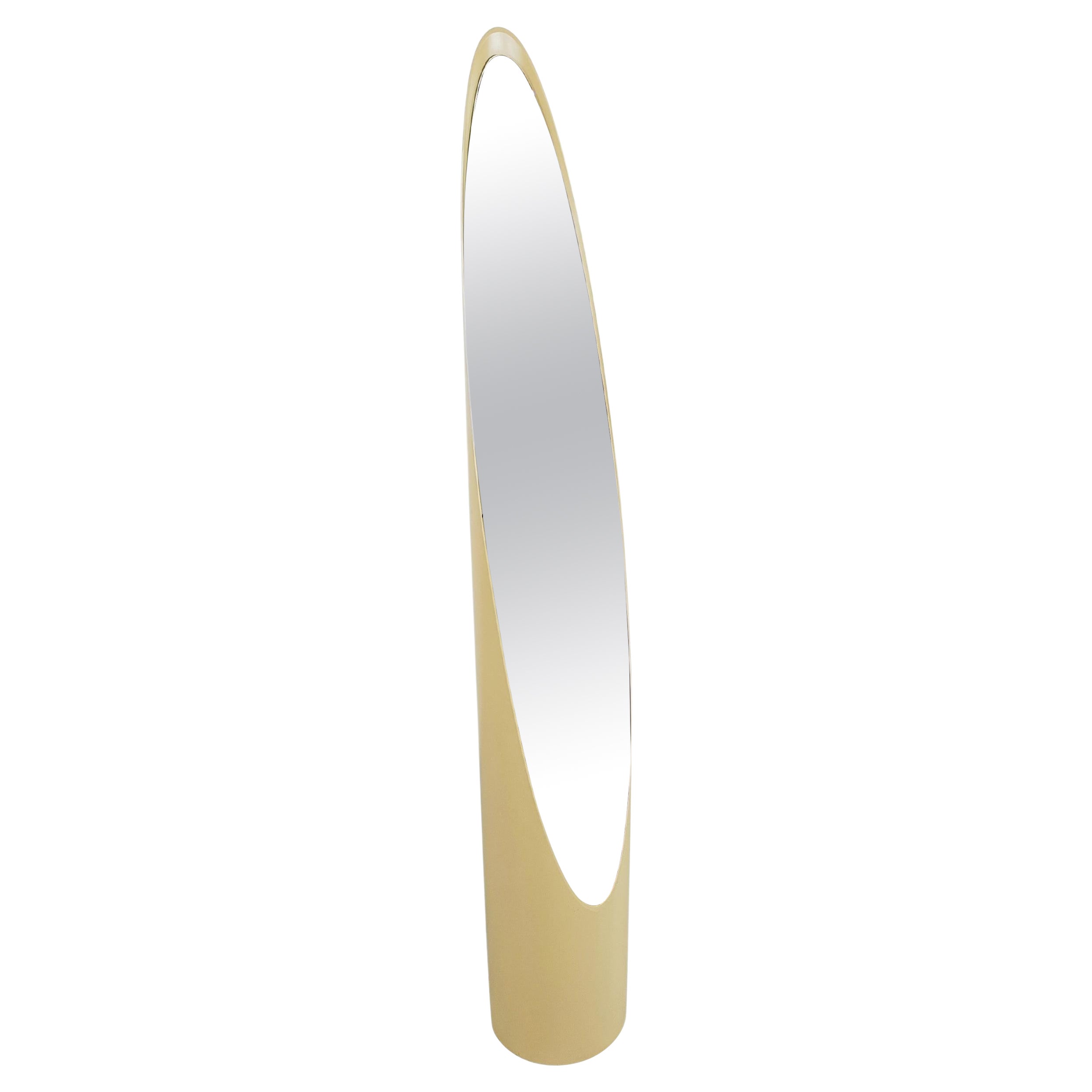 Unghia mirror by Rodolfo Bonetto, Italy 1970s For Sale