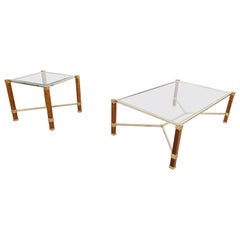 Coffee and side table by Pierre Vandel, 1980s