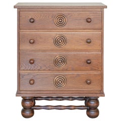 French Oak Dresser by Charles Dudouyt