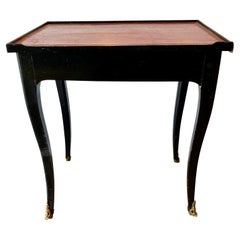 Antique Louis XV Lacquered End Table