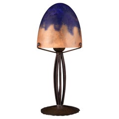 An Art Nouveau Lamp by Daum 