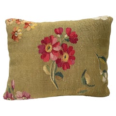 18th Century French Tapestry Pillow