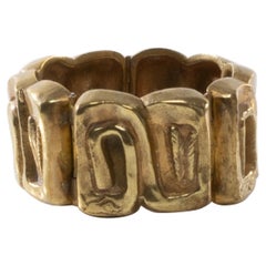 Icare by Line Vautrin – Gilt bronze armband