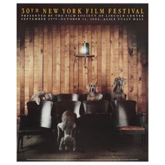 30th New York Film Festival 1992 U.S. Poster Signed