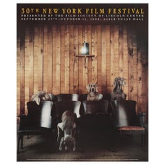 Retro 30th New York Film Festival 1992 U.S. Poster Signed