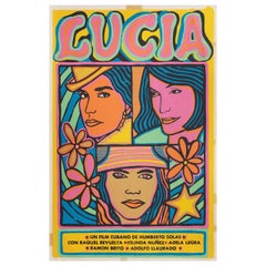 Vintage Lucia 1968 Cuban Film Poster