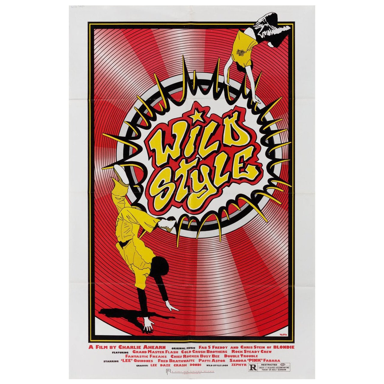 Wild Style 1983 U.S. Einblatt-Filmplakat