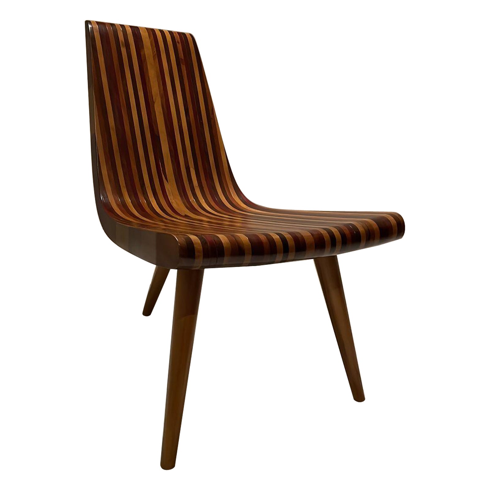 Nathan Lerner New Bauhaus Chicago "Chair in a Box" 1947 For Sale at 1stDibs