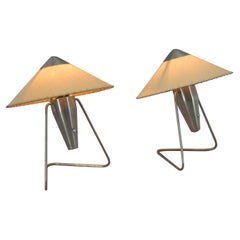 Vintage Set of Two Table or Wall Lamps by Frantova for OKOLO, Czechoslovakia, 1950s