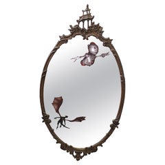 Upcycled Art Deco Chinoiserie Mirror, Studio VL