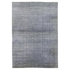 Surdimensionné - Inde moderne  Tapis en laine Allover Geometric In Gray