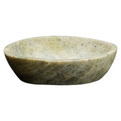Genuine Polished Green Serpentine Bowl (16.4 lbs)