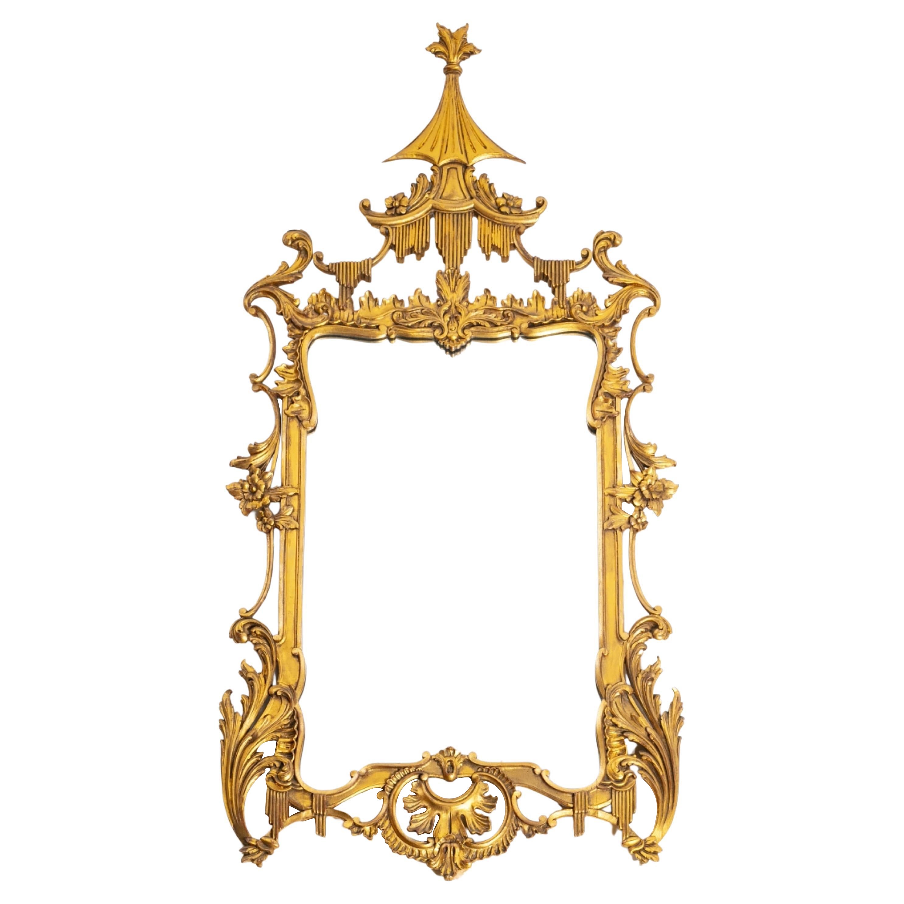 FRENCH WALL MIRROR 20th Century For Sale