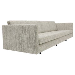Harvey Probber Tuxedo Sofa in Quality Couture Fabric