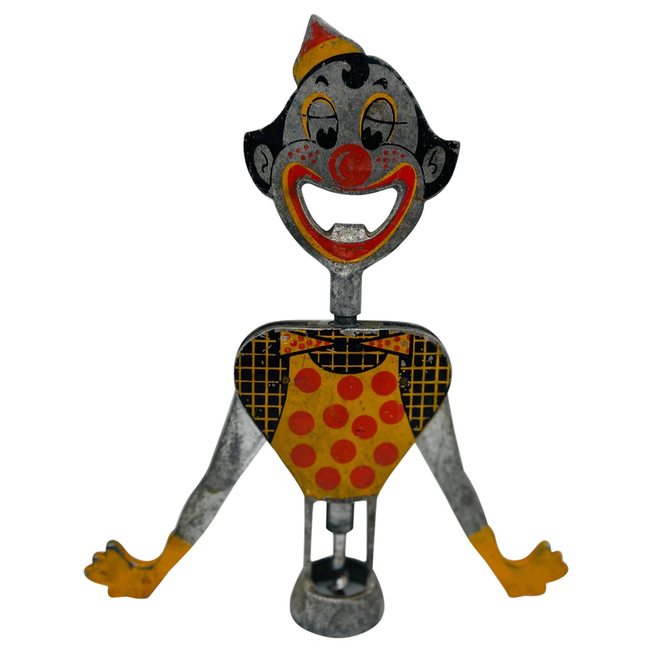 Tire-bouchon et décapsuleur italien "Clown" des années 1950