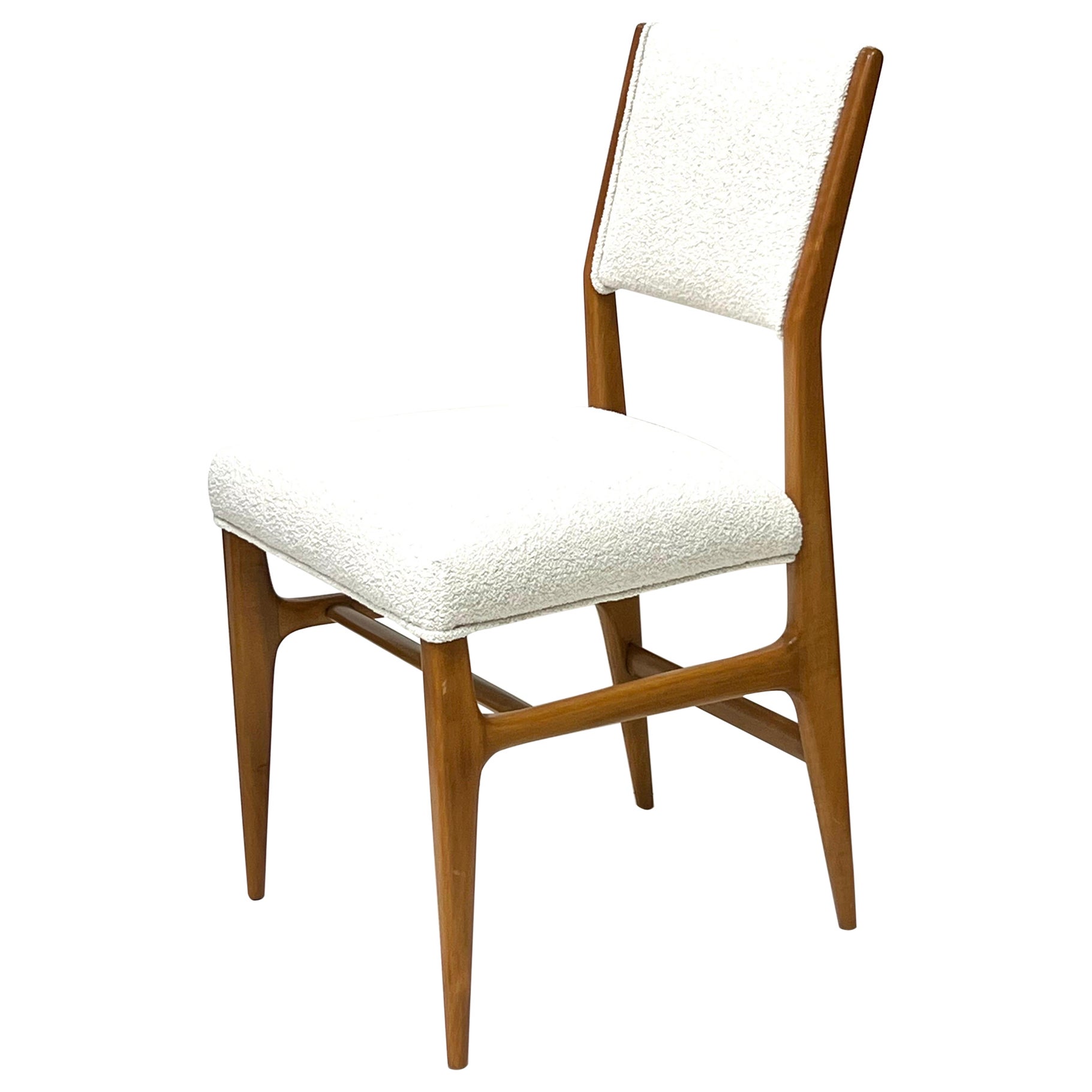 Gio Ponti Single Desk Occasional Side Chair For Sale