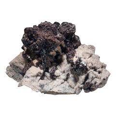 Sphalerite with Quartz and Dolomite from Dalnegorsk, Primorskiy Kray, Russia
