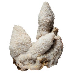 Castle pseudomorphe en calcite d'Ariangabad, Maharashtra, Inde