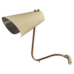 Valinte Oy, Table Lamp, Brass, Metal, Finland, 1940s