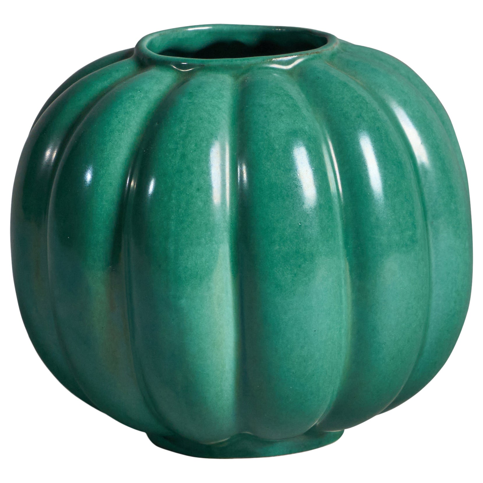 Upsala Ekeby, Vaso, Terracotta, Svezia, anni '1930
