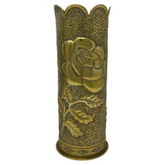 Used World War I Artillery Shell Vase 