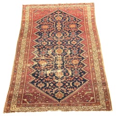 Kurdish Hamadan Tribal Rug 4' x 6'