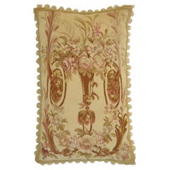 Circa 1870 Antique French Aubusson Tapestry Pillow