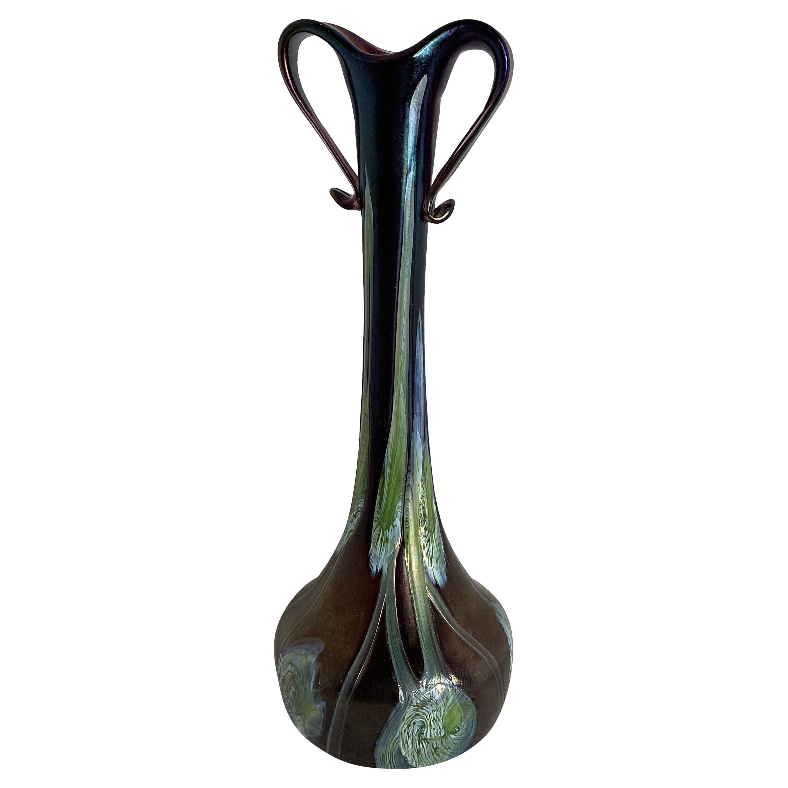 Art Deco vase of  Robert Holubetz of 1893 For Sale