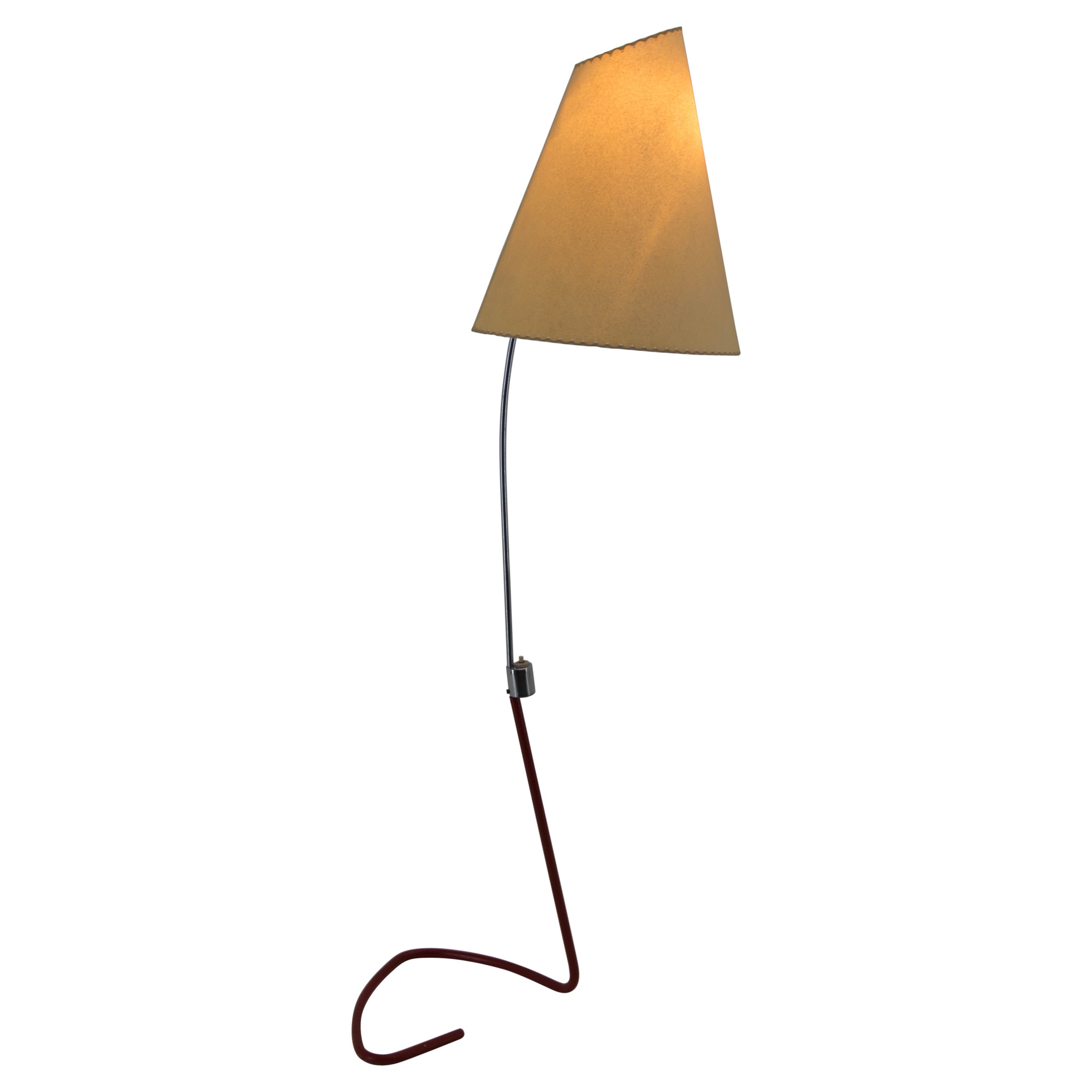 Rare Floor Lamp by Josef Hurka, 1960s