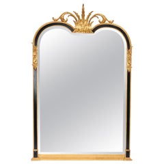Vintage 1960's Gilt Beveled Wall Mirror By Carver's Guild 