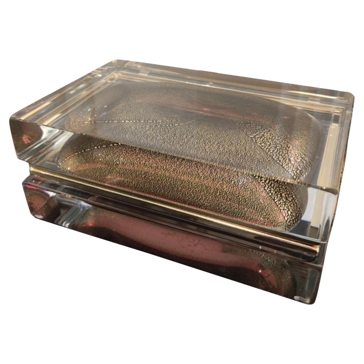 Alessandro Mandruzzato Murano glass box