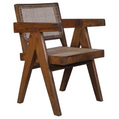 Pierre Jeanneret PJ-SI-28-B Office chair / Authentic Mid-Century Modern