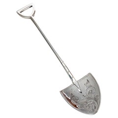 Edwardian Silver Plate Serving Shovel