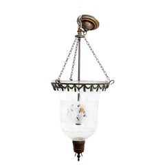 Georgian style Bell Jar Hanging Lantern