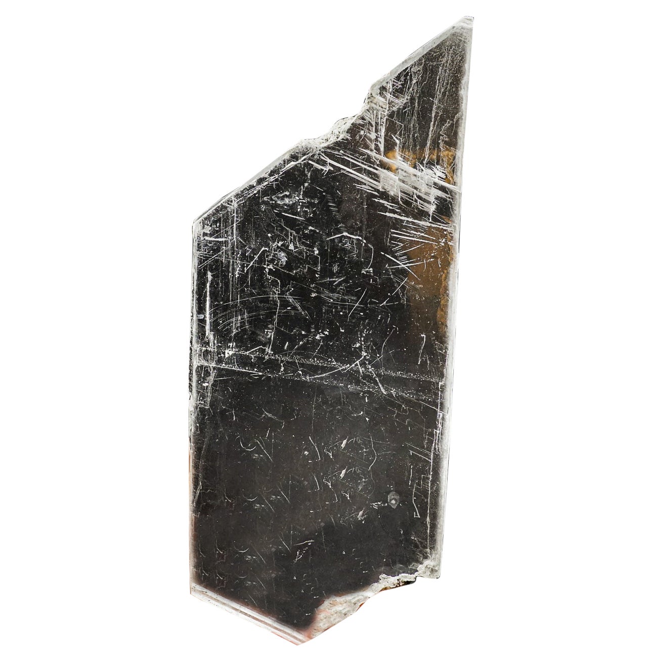 Double Terminated Optical Single Selenite Crystal from Guilin, Guanxi, China For Sale