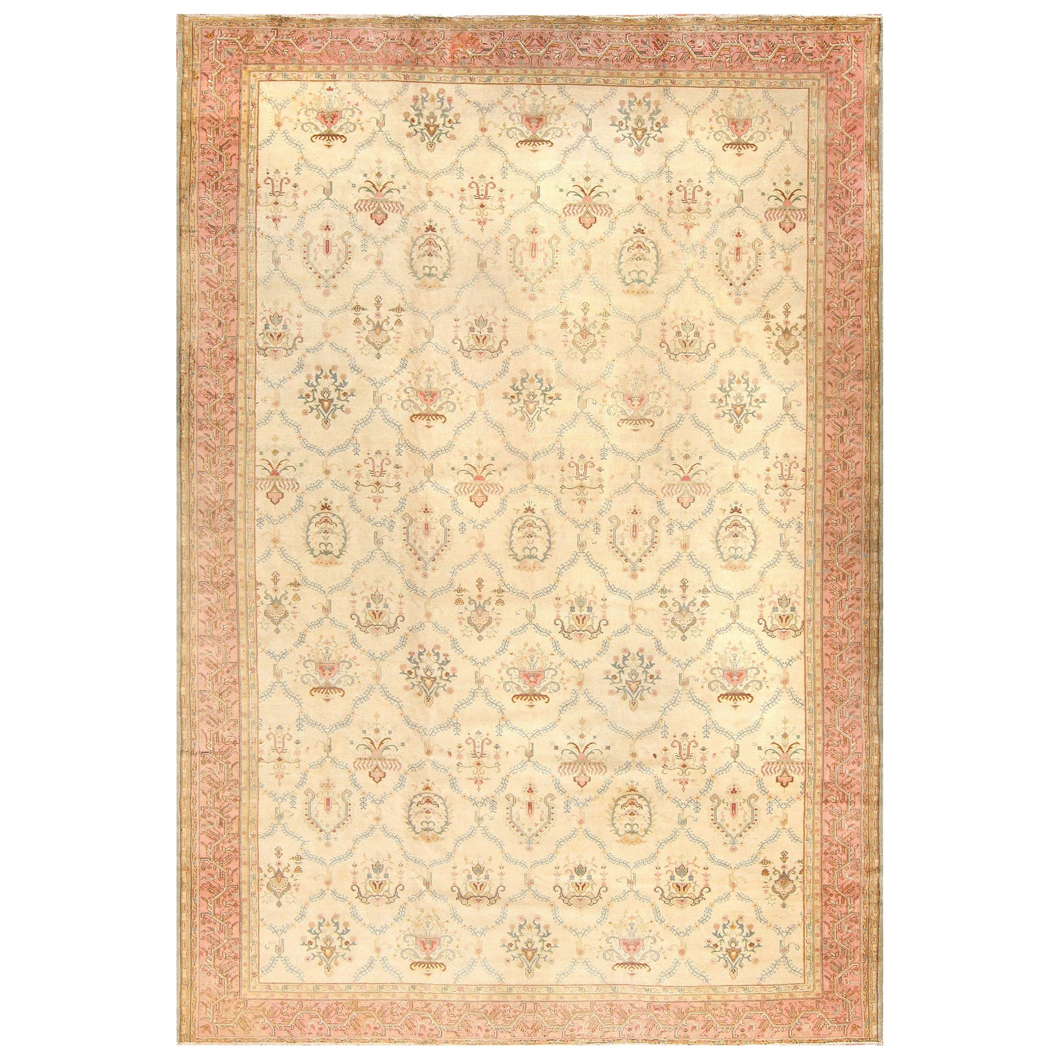 Vintage Turkish Sivas Carpet. Size: 11 ft 9 in x 17 ft 3 in