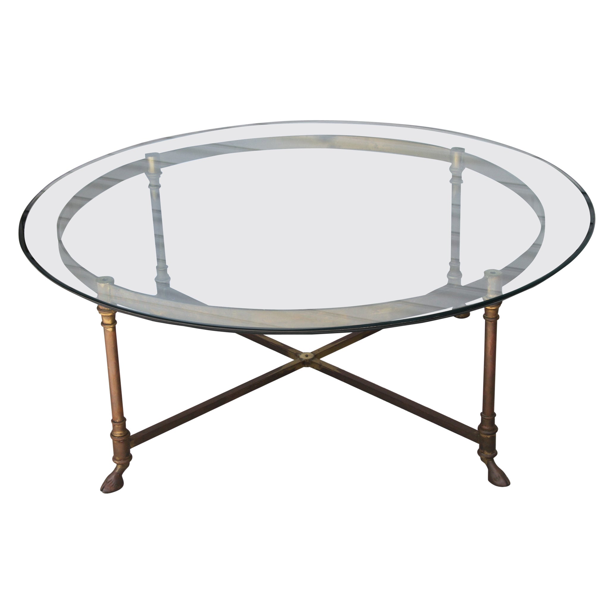 Hollywood Regency LaBarge Coffee Table For Sale