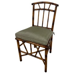 Bamboo Side Chair with Cane Seat