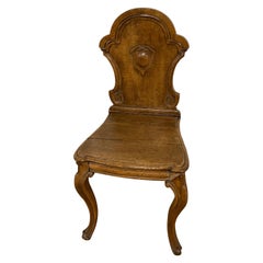 Vintage French Oak Side Chair