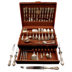 Reed & Barton Sterling Silver Flatware Service for 12