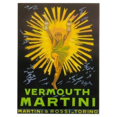 1960 Vermouth Martini Original Retro Poster