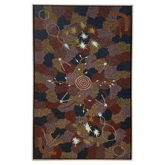 Clifford Possum Tjapaltjarri Indigenous Aboriginal Art Large Original Painting
