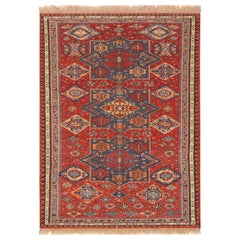 Nazmiyal Collection Antique Caucasian Soumak Rug. 4 ft 9 in x 6 ft 5 in