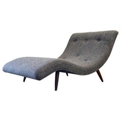 Midcentury Modern Adrian Pearsall Wave Chaise Lounge - Modernist Lounge Chair