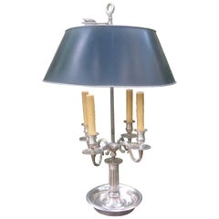 Monumentale französische Bouillotte-Lampe im Louis-XVI-Stil des 19. Jahrhunderts