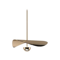 Bonnie Contemporary LED Large Pendant, Solid Brass or Chromed