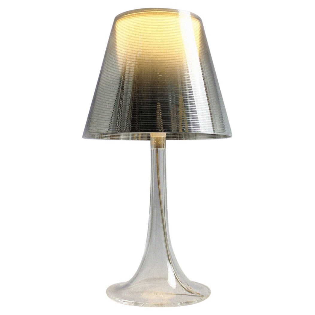 Philippe Starck Lampe de table Flos K.K. Gris transparent 21e siècle en vente