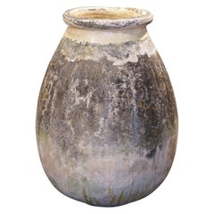 Vaso per olive in terracotta provenzale del XVIII secolo da Biot Provence